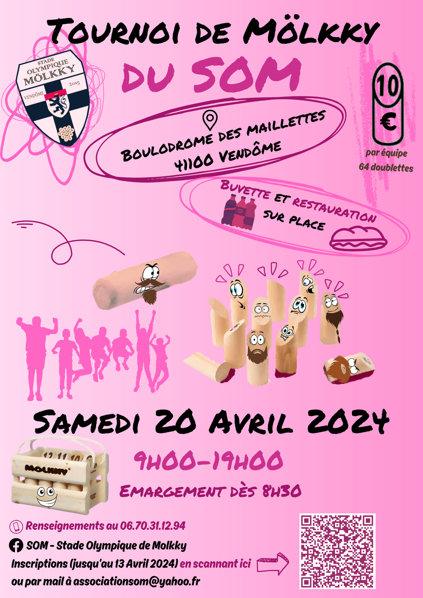Affiche Tournoi du SOM 2024