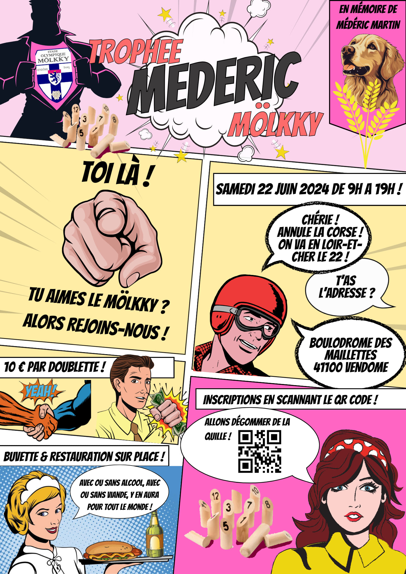 Affiche Trophée Médéric 2024
